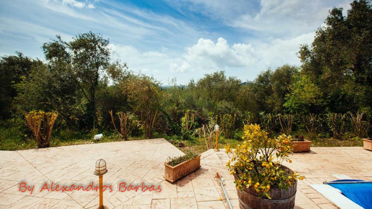 Appartamento Bourikos House Corfu Áno Korakiána Esterno foto